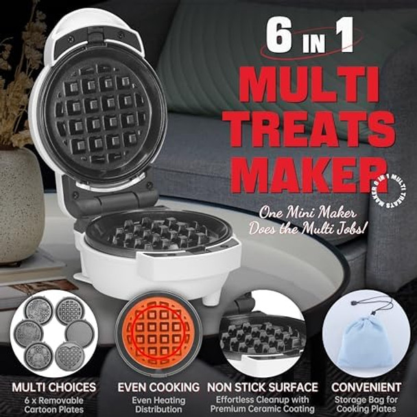 Pizzelle Maker Electric Non-Stick Stroopwafel Iron 2 X 5" Cookie Machine For Christmas 4" Mold Included White Pizzelle Maker Electric Non-Stick Stroopwafel Iron 2 X 5" Cookie Machine For Christmas 4" Mold Included White