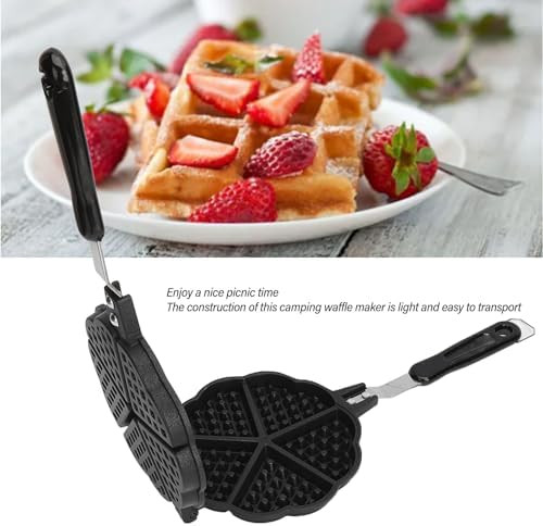 Waffle Maker Heart Shape Non Stick Waffle Maker Pan Mould Mold Press Plate Baking Tool For Household And Restaurant