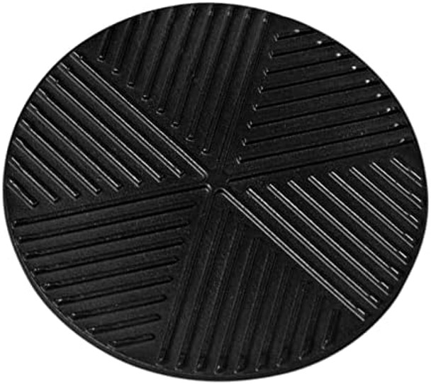 Cast Iron Grill Insert Pan - 7.5" Round Griddle Platte For Bbq Stovetop And Oven Use Cast Iron Grill Insert Pan - 7.5" Round Griddle Platte For Bbq Stovetop And Oven Use