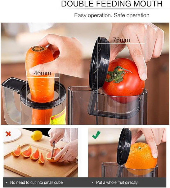 Pat-X Multi-Purpose Food Chopper 15-In-1 Stainless Steel Blade Vegetable Cutter With Container Handheld Bpa- Dishwasher Safe Small