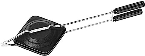 Aluminium Non-Stick Sandwich Maker Nonstick Plates Stove Top Toasted Sandwich Snack Maker For Ss Mess Tray Black 16 X 6 Inch Aluminium Non-Stick Sandwich Maker Nonstick Plates Stove Top Toasted Sandwich Snack Maker For Ss Mess Tray Black 16 X 6 Inch
