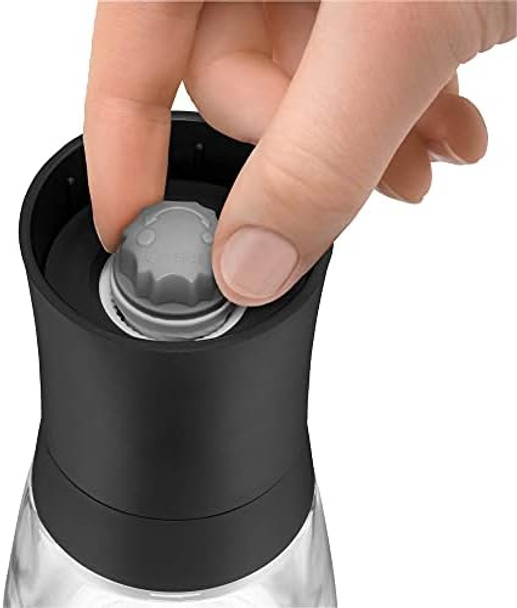 Wmf Trend Spice Mill Black Empty With Ceramic Grinder.