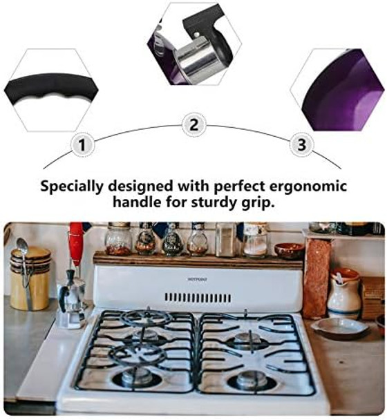 Whistling Tea Kettle Boiling Kettle With Ergonomic Handle For Induction And Gas Stoves For Daily Tea And Beverage Needs Whistling Tea Kettle Boiling Kettle With Ergonomic Handle For Induction And Gas Stoves For Daily Tea And Beverage Needs