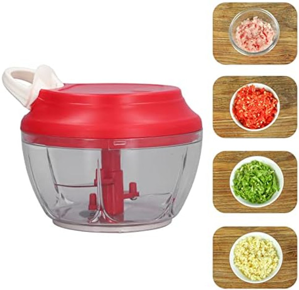 Manual Food Chopper Handheld Garlic Chopper Portable For Ginger For Onion