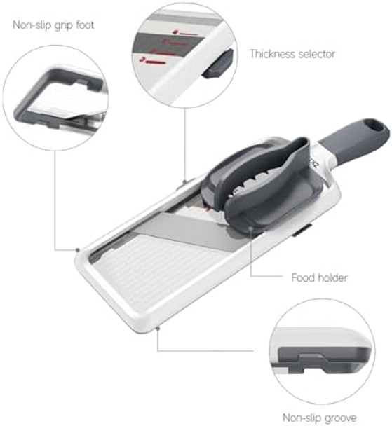 Food Prep Combo – Onetouch Handheld Vacuum Sealer With 25 Reusable Bags + Multi Handheld Mandoline Slicer For Effortless Slicing And Freshness Preservation (20 Medium + 5 Large Bags) Food Prep Combo – Onetouch Handheld Vacuum Sealer With 25 Reusable Bags + Multi Handheld Mandoline Slicer For Effortless Slicing And Freshness Preservation (20 Medium + 5 Large Bags)