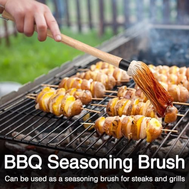 Bbq Mop Brush And Cast Iron Sauce Pot Set8-Piece Grilling Tool Set Outdoor Grill Tools Accessories With Basting Brush An Meat Shredder ClawsFor Meat SmokerGrill And Stove Bbq Mop Brush And Cast Iron Sauce Pot Set8-Piece Grilling Tool Set Outdoor Grill Tools Accessories With Basting Brush An Meat Shredder ClawsFor Meat SmokerGrill And Stove