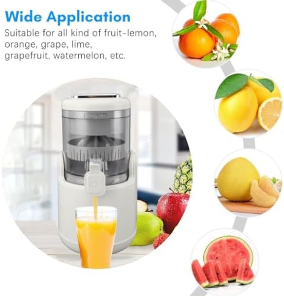 Electric Citrus Juicer Leakproof Usb Rechargeable 360 Degree Motor Squeezer 500Ml Mini Portable Juicer Machine Squeezer For Orange Lemon Lime Grapefruit