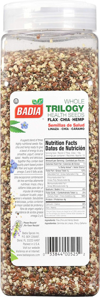 Badia Trilogy Health Seeds  21 Ounce 2 Pack