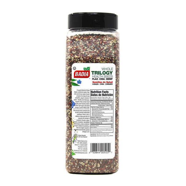 Badia Trilogy Health Seed 21 Ounce Pack of 2