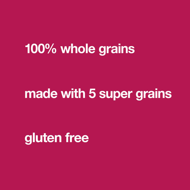 KIND HEALTHY GRAINS Granola  Healthy Snack  Raspberry Granola with Chia Seeds Snack Mix 11 OZ 6 Pack
