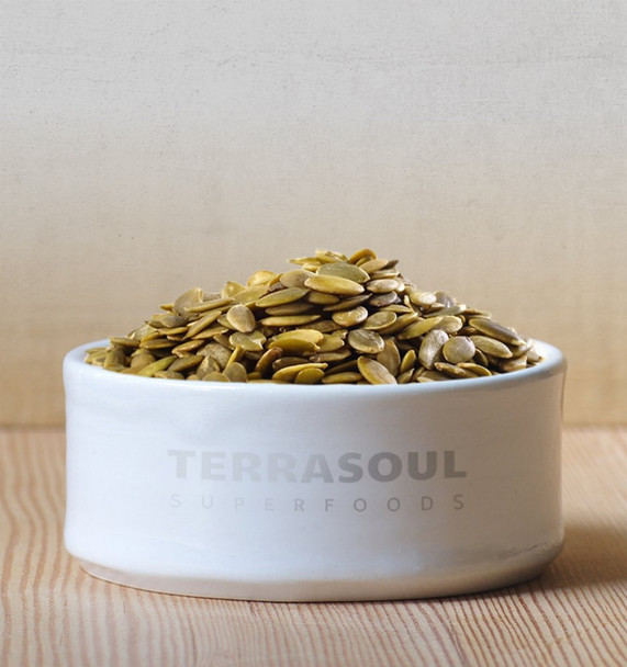 Terrasoul Superfoods Organic Pumpkin Seeds 2 Lbs  Premium Quality Shelled Raw Unsalted