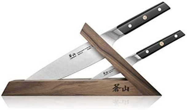 Cangshan Tc Series 1021202 Swedish 14C28N Steel Forged 3-Piece Knife Block Set Walnut Cangshan Tc Series 1021202 Swedish 14C28N Steel Forged 3-Piece Knife Block Set Walnut