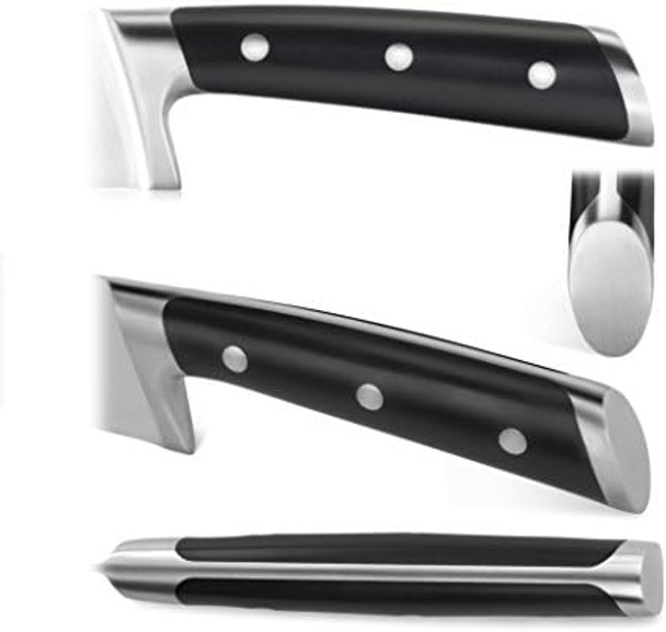 Cangshan Ts Series 1021417 Swedish 14C28N Steel Forged 3-Piece Tai Knife Block Set Walnut