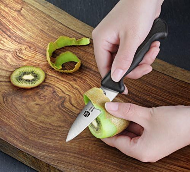 Cangshan Top Cut P2 Series 1022032 Swedish 14C28N Steel Paring Knife 3.5-Inch Cangshan Top Cut P2 Series 1022032 Swedish 14C28N Steel Paring Knife 3.5-Inch