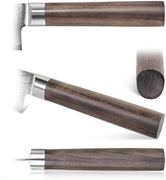 Cangshan J Series 62748 X-7 Steel Kiritsuke Knife With Walnut Sheath 7-Inch