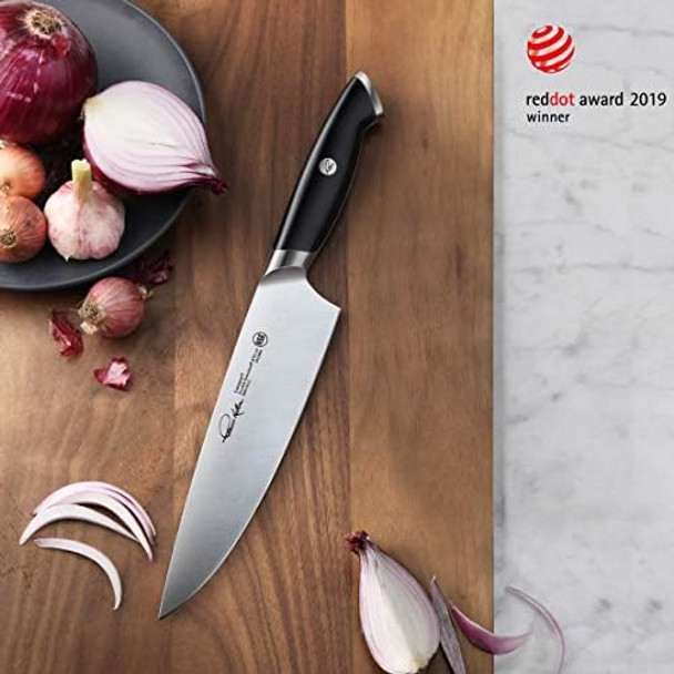 Cangshan Thomas Keller Signature Collection Swedish Powder Steel Forged 8-Inch Chef Knife Black