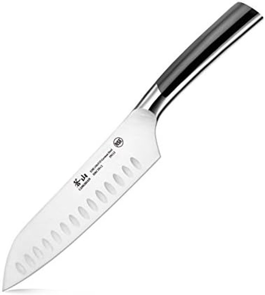 Cangshan N Series 59113 German Steel Forged Santoku Knife 7-Inch