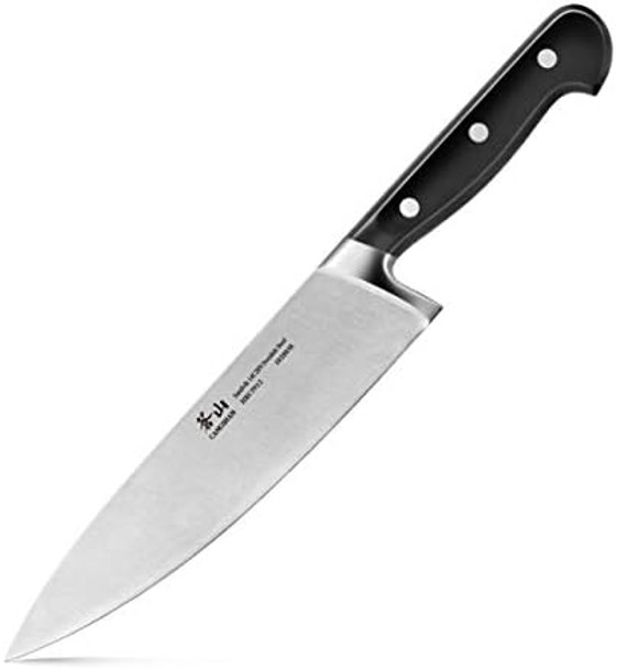 Cangshan Tv2 Series 1020038 14C28N Swedish Steel Forged Chef Knife 8-Inch