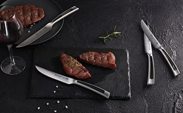 Cangshan Tn1 Series 1021806 Swedish 14C28N Steel Forged 4-Piece Steak Knife Set Cangshan Tn1 Series 1021806 Swedish 14C28N Steel Forged 4-Piece Steak Knife Set
