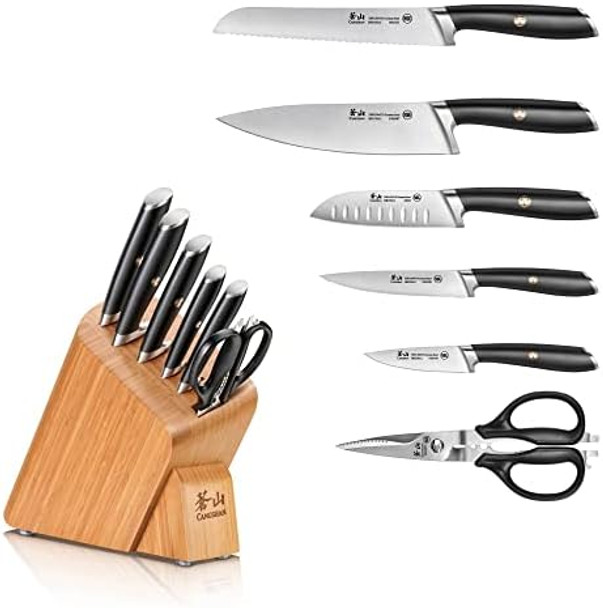 Cangshan L Series 7-Piece Knife Block Set Forged German Steel 1026603 Cangshan L Series 7-Piece Knife Block Set Forged German Steel 1026603