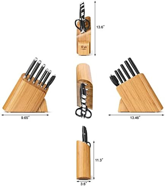 Cangshan L Series 7-Piece Knife Block Set Forged German Steel 1026603 Cangshan L Series 7-Piece Knife Block Set Forged German Steel 1026603