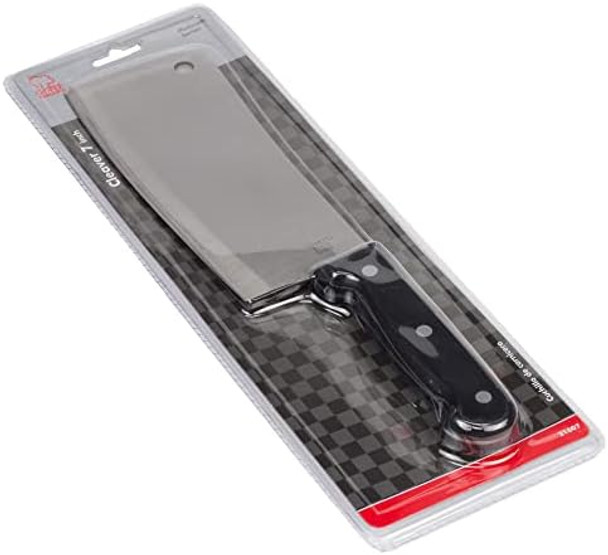 Chef Craft: Select Meat Cleaver 7 Inch Blade 12 Inches In Length Stainless Steel/Black Chef Craft: Select Meat Cleaver 7 Inch Blade 12 Inches In Length Stainless Steel/Black