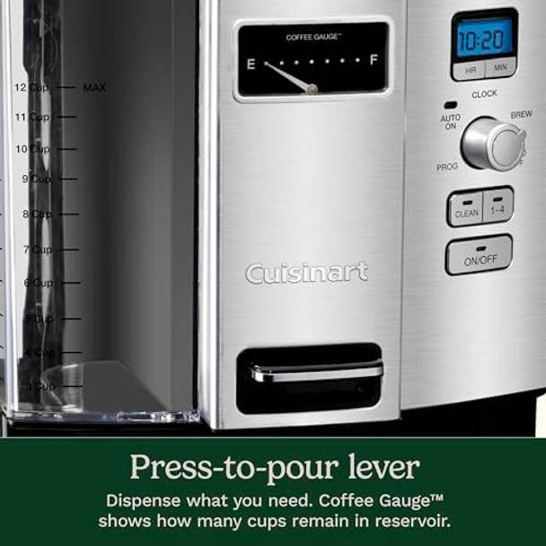 Cuisinart Coffee Maker 12 Cup Programmable Drip Dcc-3000P1 Black Cuisinart Coffee Maker 12 Cup Programmable Drip Dcc-3000P1 Black