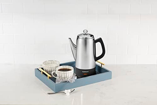 Cuisinart Classic 12 Cup Percolator Prc-12N Stainless Steel Cuisinart Classic 12 Cup Percolator Prc-12N Stainless Steel