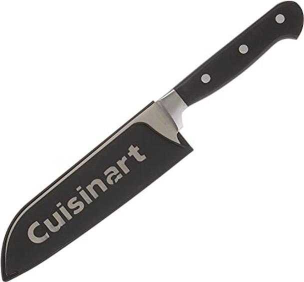 Cuisinart C77Tr-7San Triple Rivet Collection 7" Santoku Knife Black