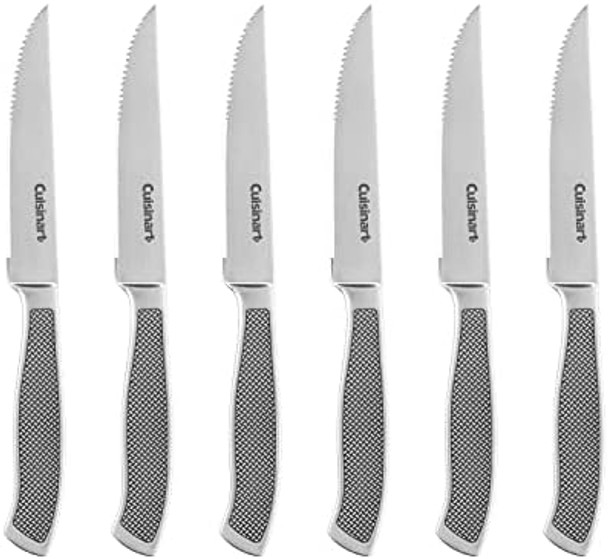 Cuisinart 6- Piece Graphix Collection Steak Knives Stainless Steel