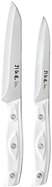 4Pcs Paring Knife - 4/4.5 Inch Fruit And Vegetable Paring Knives - Ultra Sharp Kitchen Knife - Peeling Knives - German Stainless Steel-Abs Handle