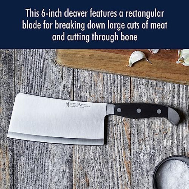 Henckels Zwilling Statement 6-Inch Meat Cleaver Black