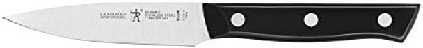 Henckels Dynamic Razor-Sharp 4-Inch Paring Knife German Engineered Informed By 100+ Years Of Mastery Black/Stainless Steel