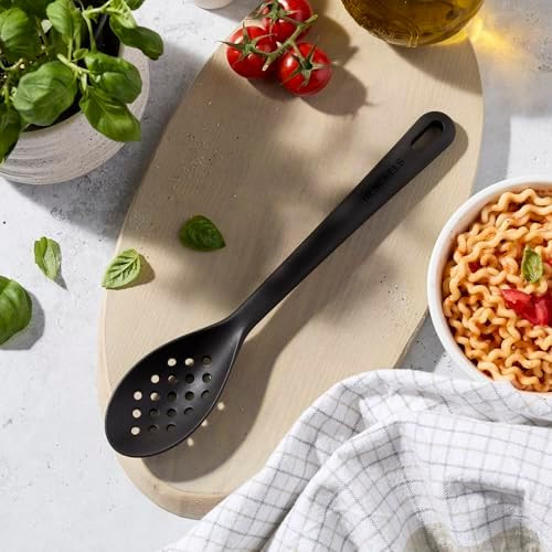 Henckels Silicone Onyx Cooking Utensil Skimming Spoon