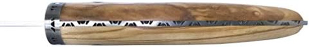 Laguiole En Aubrac Cuisine Gourmet Stainless Fully Forged Steel Made In France Cook'S Chef'S Knife With Olivewood Handle 6-In / 15Cm