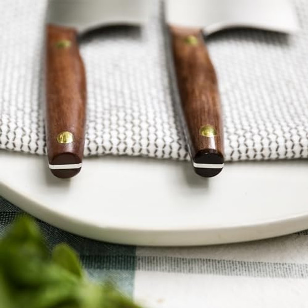 Lamson Vintage 2-Piece Chinese Santoku Cleaver Set