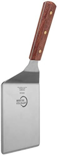 Mercer Culinary Praxis Rosewood Handle Heavy Duty Turner 6 Inch X 5 Inch Mercer Culinary Praxis Rosewood Handle Heavy Duty Turner 6 Inch X 5 Inch