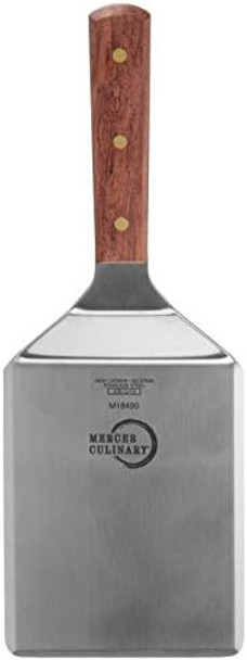 Mercer Culinary Praxis Rosewood Handle Heavy Duty Turner 6 Inch X 5 Inch Mercer Culinary Praxis Rosewood Handle Heavy Duty Turner 6 Inch X 5 Inch