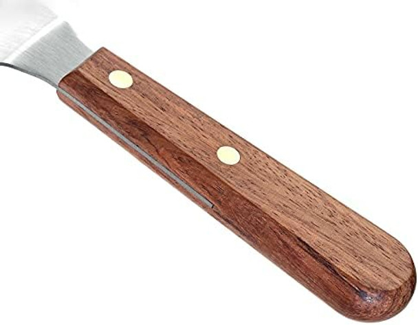 Mercer Culinary Praxis Rosewood Handle Square Edge Turner 4 Inch X 2.5 InchBrown Mercer Culinary Praxis Rosewood Handle Square Edge Turner 4 Inch X 2.5 InchBrown