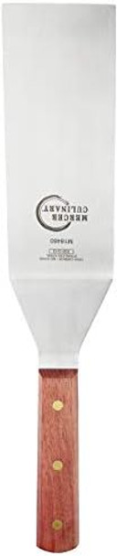 Mercer Culinary Praxis Rosewood Handle Square Edge Turner 8 Inch X 3 InchBrown Mercer Culinary Praxis Rosewood Handle Square Edge Turner 8 Inch X 3 InchBrown