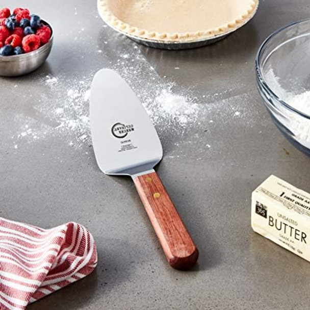 Mercer Culinary Praxis Rosewood Handle Pie Server 5 Inch X 3 Inch Mercer Culinary Praxis Rosewood Handle Pie Server 5 Inch X 3 Inch