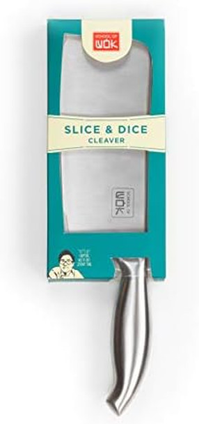 School Of Wok - Slice & Dice Cleaver - 7"/18Cm