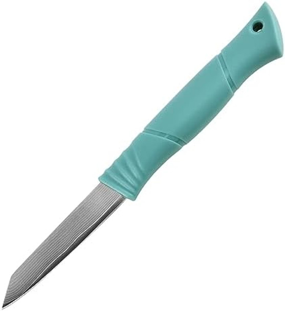 2.8-Inch Damascus Vg10 Steel Core Meat Cleaver Sharp Fruit & Tomato Knife Carving Universal Knife