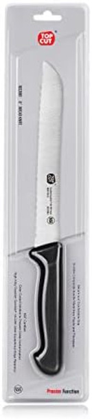By Cangshan P2 Series 1022001 Swedish 14C28N Steel Bread Knife 8-Inch