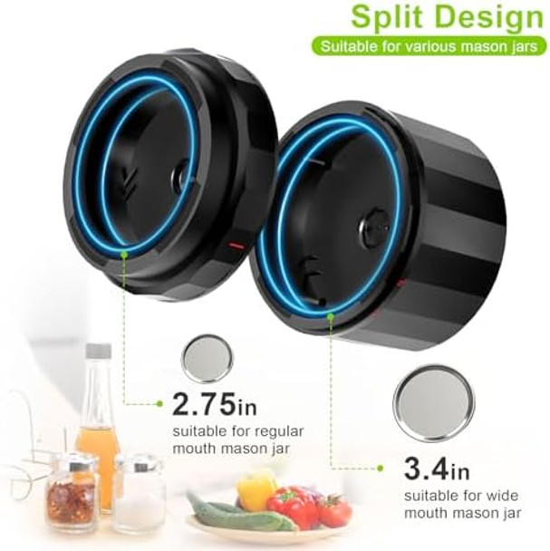 M11 Jar Vacuum Sealer And M12 Auto Shut Mason Vacuum Sealer M11 Jar Vacuum Sealer And M12 Auto Shut Mason Vacuum Sealer