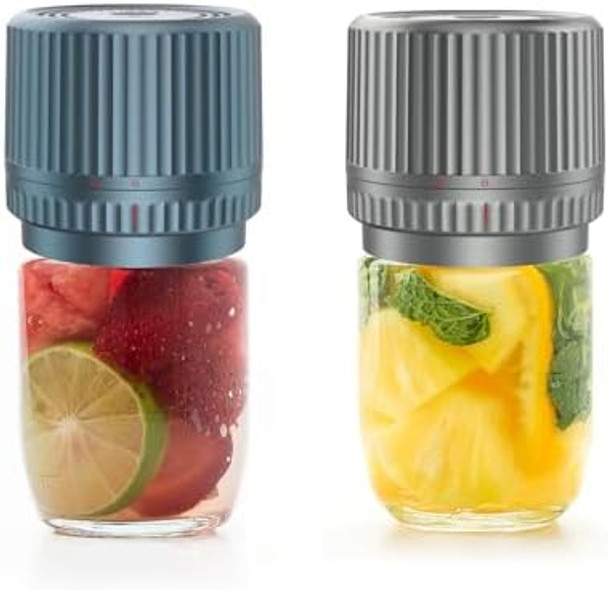 M12 Auto Shut Electric Mason Vacuum Sealer M12 Auto Shut Electric Mason Vacuum Sealer