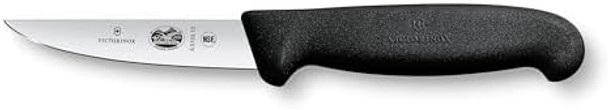 Victorinox Fibrox 4-Inch Boning Knife With Straight Edge And Black Handle