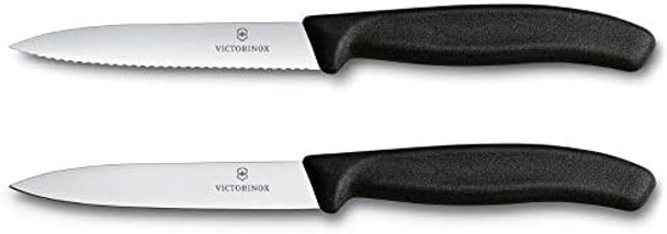 Victorinox Swiss Classic Paring Knife Set 2 Knifes 10 Cm Pointed Tip