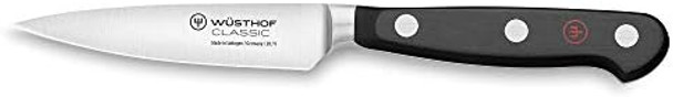 Wüsthof Classic 3.5" Demi Bolster Paring Knife Black