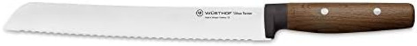 Wüsthof Urban Farmer 9" Serrated Bread Knife Brown